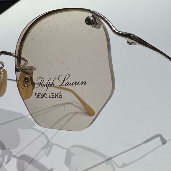 Vintage Polo Ralph Lauren 14KT Gold Filled Rimless Frames - Picture 9 of 13